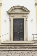 old german church in Erbshausen