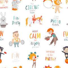 Vector illustration circus.