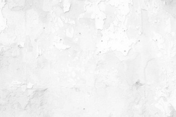 White Grunge Concrete Wall Texture Background.
