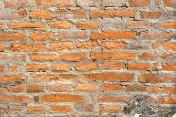 Old Brick Wall Texture Background.