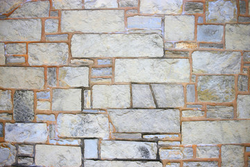 Stone wall texture background, facade