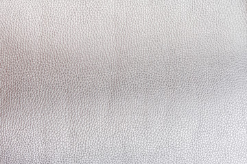 Glowing silver leather with reflect background