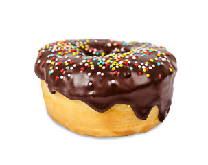 Donut chocolate cream flavor.