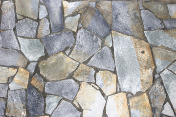 Stone wall texture background, facade