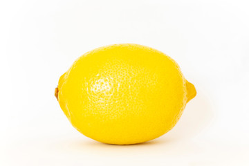 Lemon isolated on white background