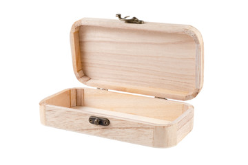 Plywood Box Isolated