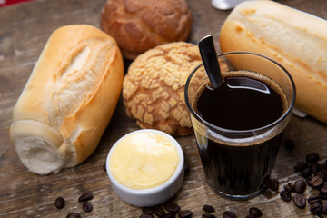 coffee and bread