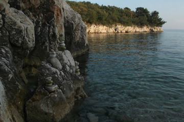 Fototapeta na wymiar playa en Rijieka, Croacia
