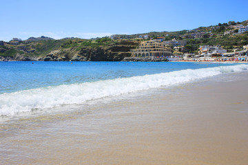 Agia Pelagia bay at Crete island in Greece