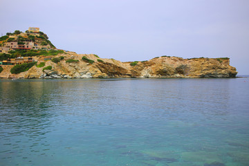 Fototapeta premium Beautiful views of nature in the area of Agia Pelagia, Crete, Greece