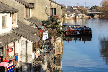 Fototapeta na wymiar water Town in China