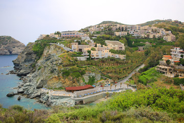 Obraz premium Beautiful views of nature in the area of Agia Pelagia, Crete, Greece