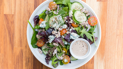 Salad with vegetables