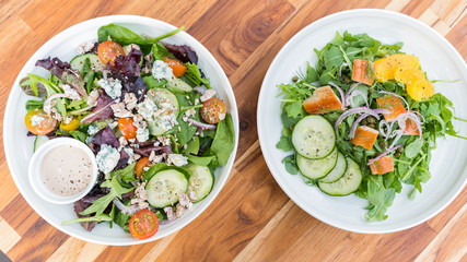 Salad with vegetables