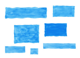 水彩　ふきだし　フレーム