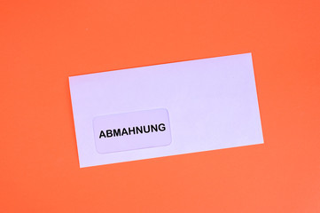 Abmahnung