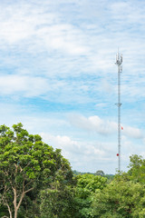 Antenna signal pole