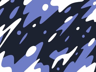 Purple and white fluidity geometric floating abstract background artwork.