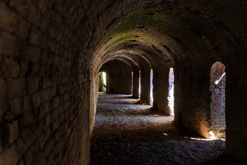 Urban exploration in an abandoned kiln