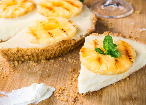 Pineapple Express Cheesecake