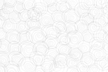 Circle Free Hand Drawing on White Paper, Suitable for Backdrop and Background.