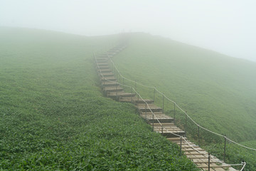 Mount Tsurugi in Tokushima, Japan