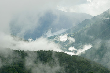 Mount Tsurugi in Tokushima, Japan
