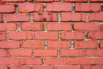 Texture or surface of wall bricks background.