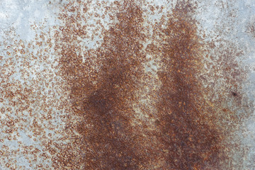 old rusty galvanized sheet texture background