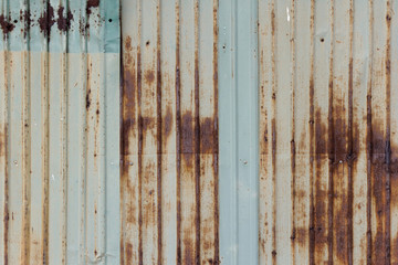 colour and rusted galvanized sheets texture background