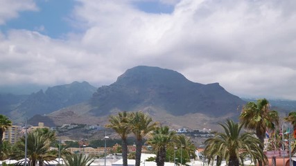 Teide volcano on Tenerife island in 4k