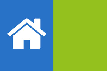 Hintergrund Haus oder Einfamilienhaus