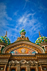Obraz premium Church of the Savior on Spilled Blood