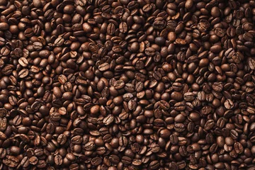 Foto op Plexiglas Texture - Fresh Coffee Beans © jd-photodesign