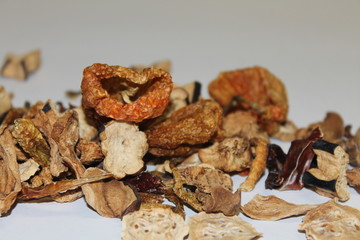 dried vegetables