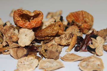 dried vegetables