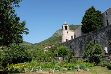 Fototapeta na wymiar Monastery in the south of europe