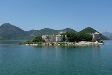 Fototapeta premium Island - Ruin / Castle