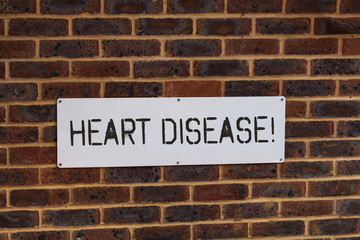 Fototapeta na wymiar Word writing text Heart Disease. Business photo showcasing class of diseases that involve the heart or blood vessels