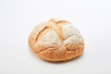 Traditional homemade french round bread