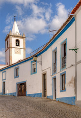 Obraz premium Ville traditionnelle du Sud portugais : Arronches, Alentejo