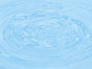 close up of liquid blue ripple wave for abstract background, droplet water wave