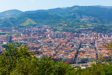 Fototapeta premium General view of Bilbao