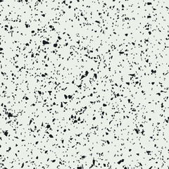 Terrazzo seamless pattern in monochrome hues