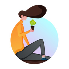 Set of Illustration for People Care Life of Creative Template Designs. Designs for mobile aplication and website. vector illustration, life, and icon