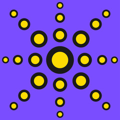 Squares and Geometric Shapes Pattern