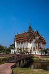 Fototapeta na wymiar Temples in Ancient City Muang Boran in Bangkok Thailand