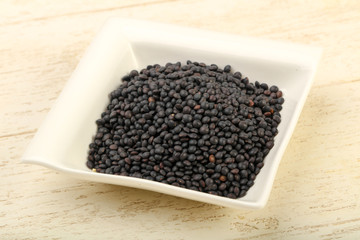 Black lentils
