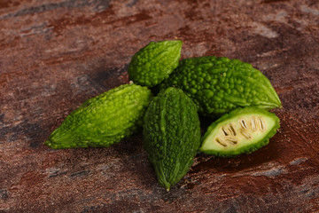 Tropical exotic vegetable - bitter melon