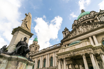 Fototapeta na wymiar Belfast City Hall Building